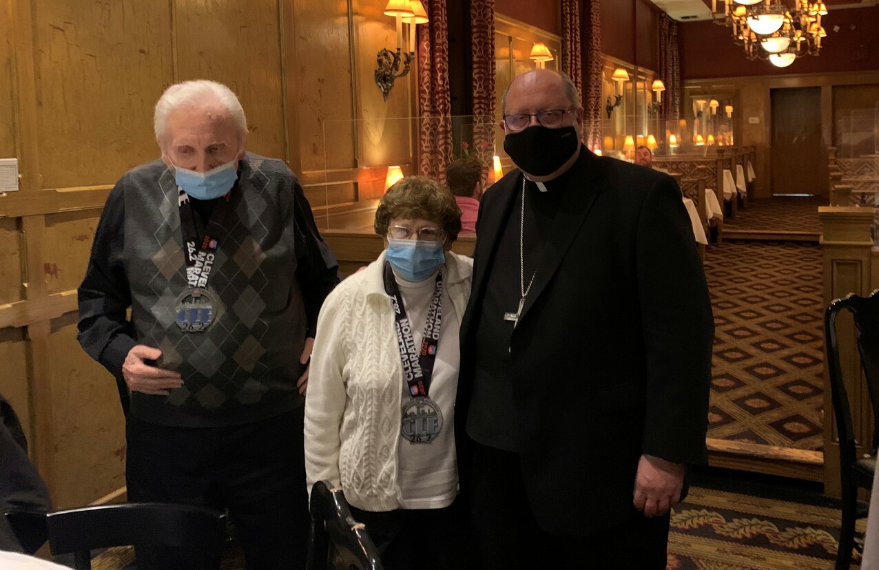 Father McNulty, Sister Corita recognized for finishing their ‘marathon’