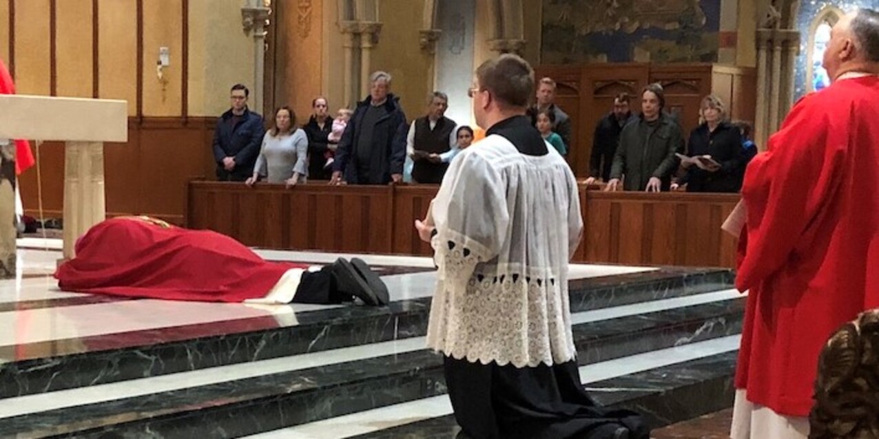 Holy Week liturgy schedule announced for Cathedral of St. John the Evangelist