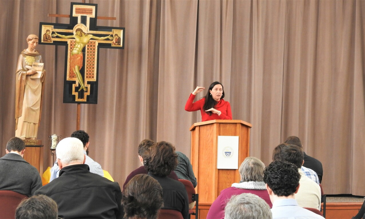 Zena Hitz, author and professor, delivers annual Aquinas Lecture at Borromeo Seminary