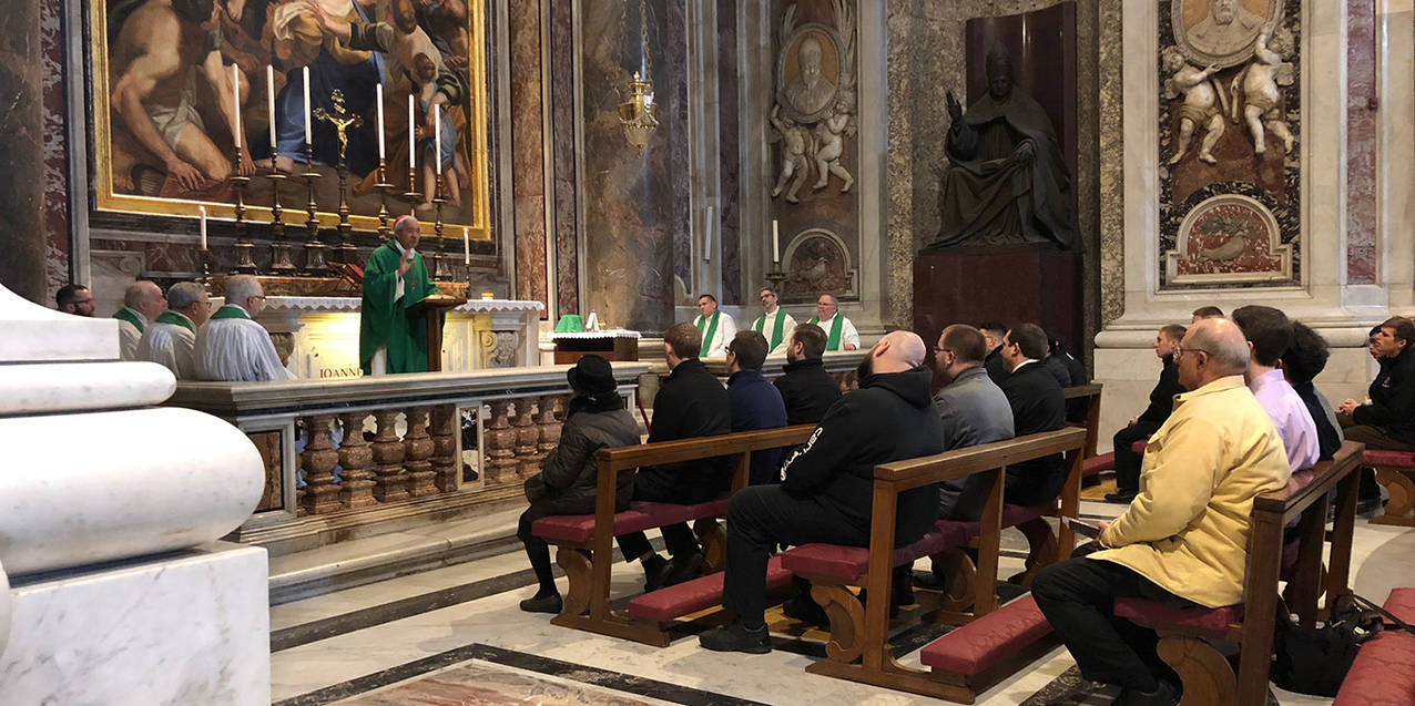 Saint Mary’s seminarians travel to Rome for pilgrimage 