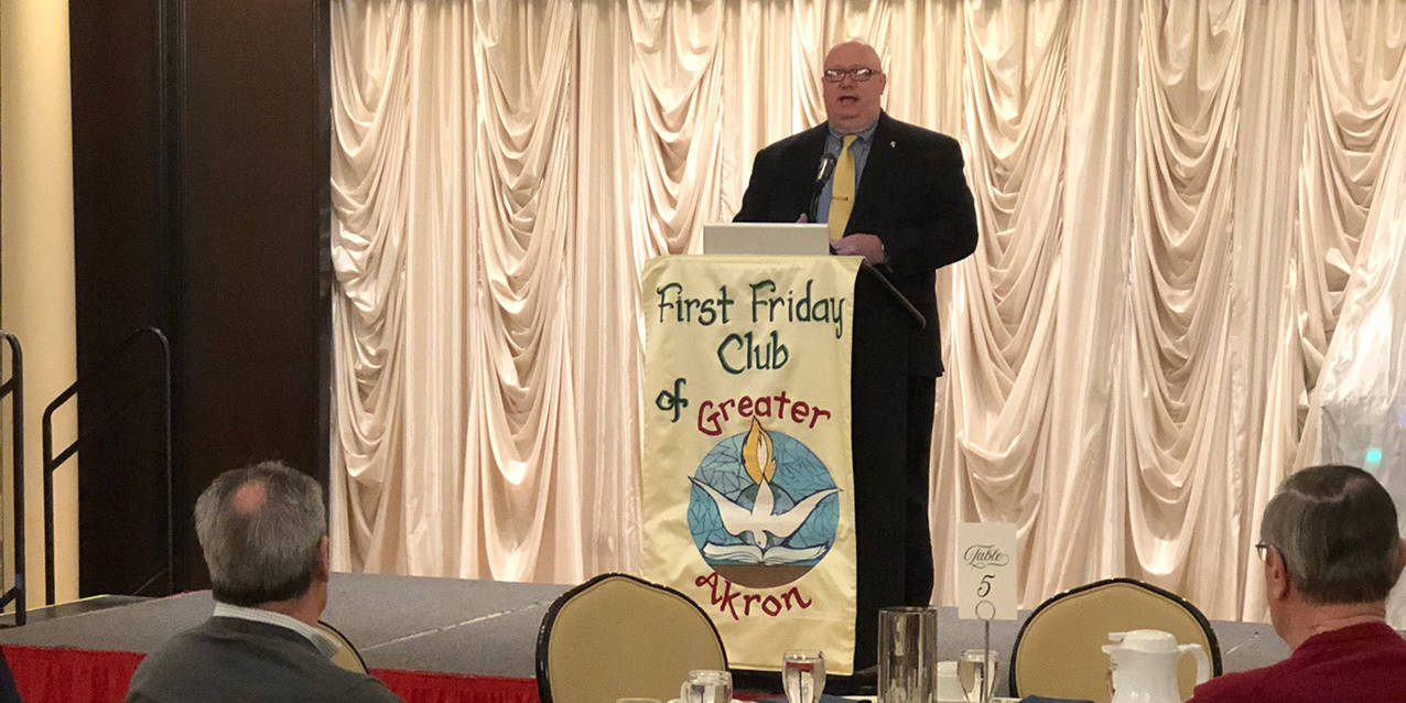 Deacons explain their role in the Church at First Friday Club of Greater Akron