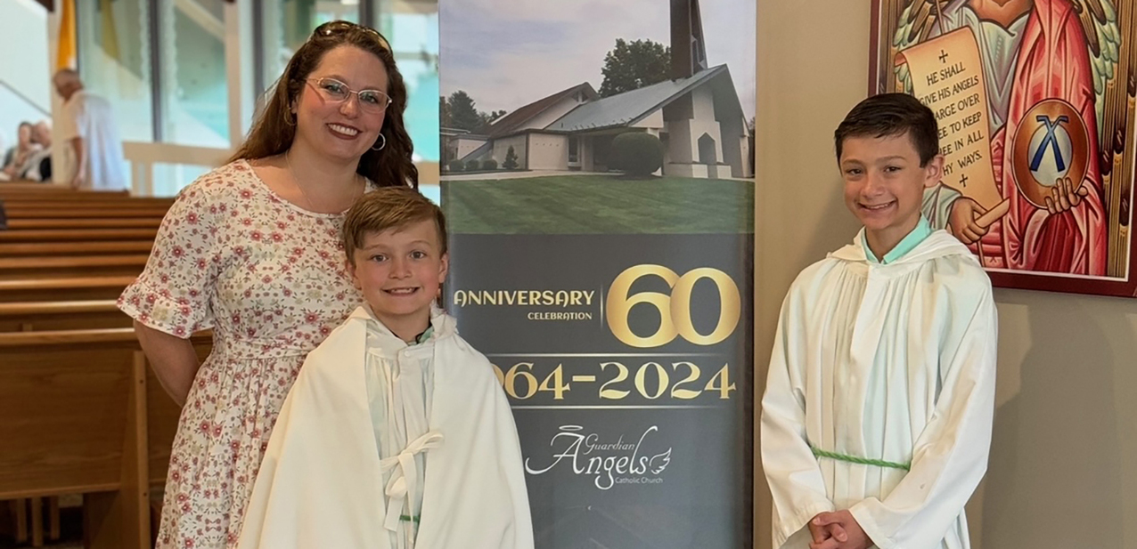 Guardian Angels' vibrant parish family celebrates its 60th anniversary with Bishop Malesic