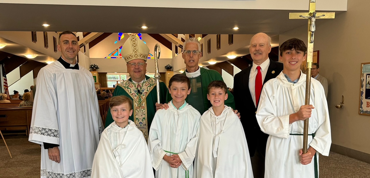 Guardian Angels' vibrant parish family celebrates its 60th anniversary with Bishop Malesic