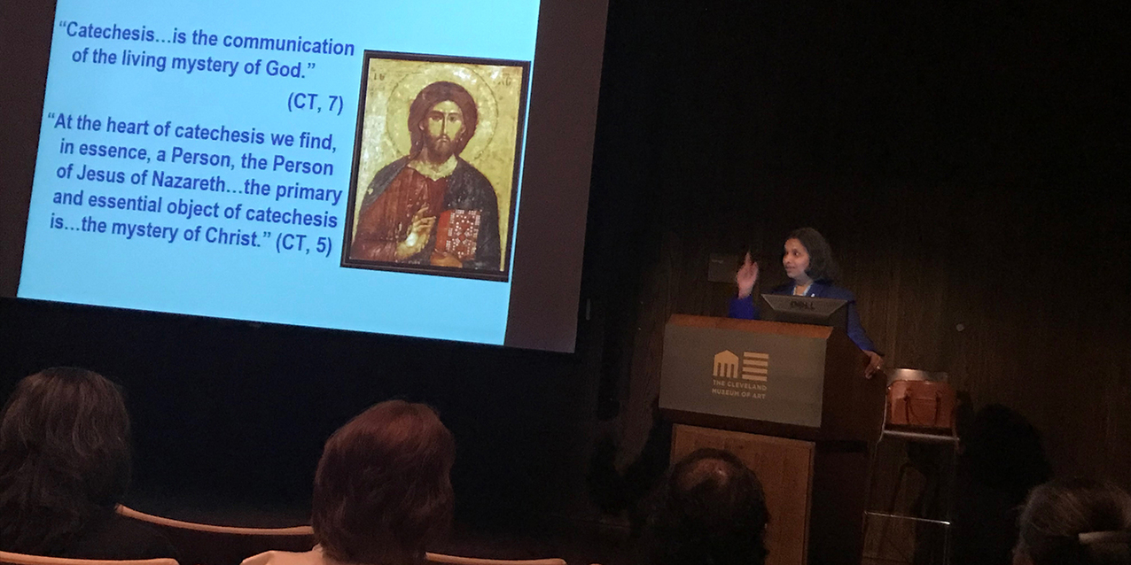 Parish catechetical leaders, catechists contemplate their faith through sacred art