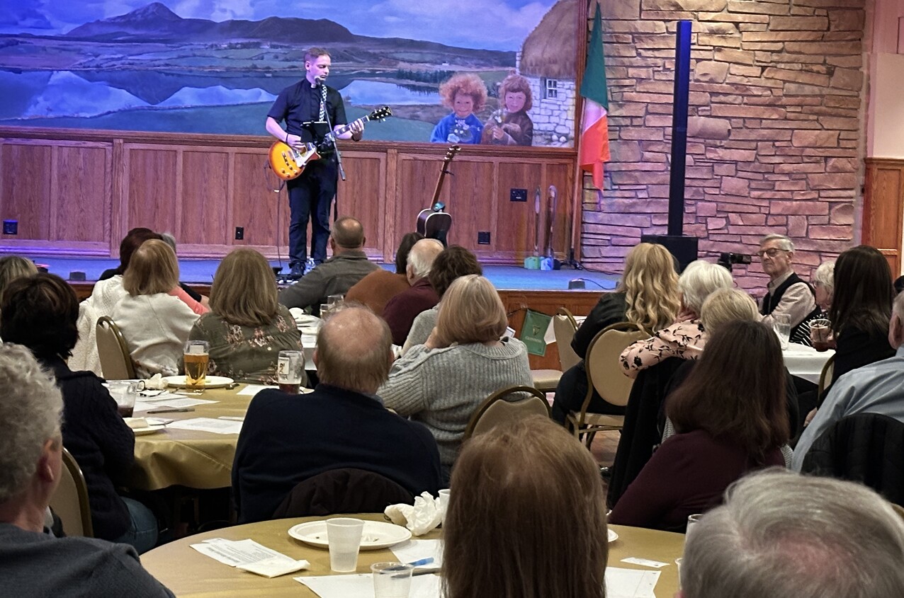 Theology on the Rocks West gets musical introduction to former punk rocker now a priest