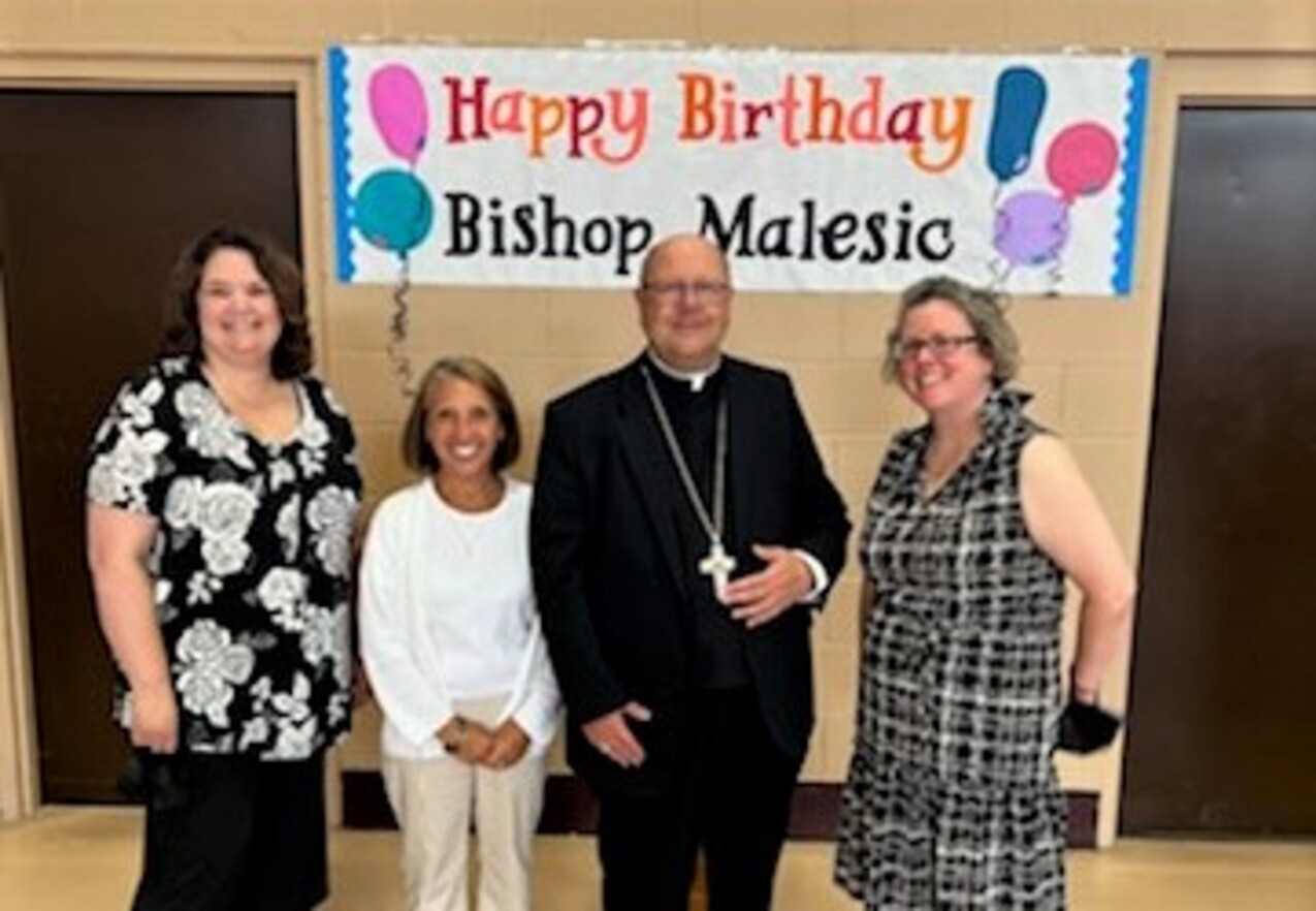 Bishop challenges St. Brendan parishioners to stay focused on Jesus