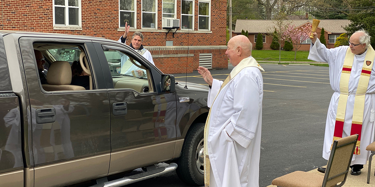 Fireside chats, caring for the needy and celebrating graduating seniors are some ways to stay connected 