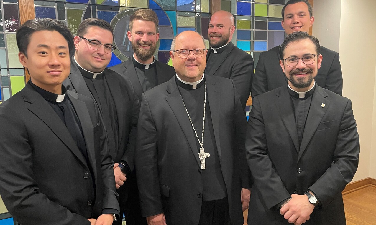 Bishop Malesic to ordain six men to the priesthood on May 20