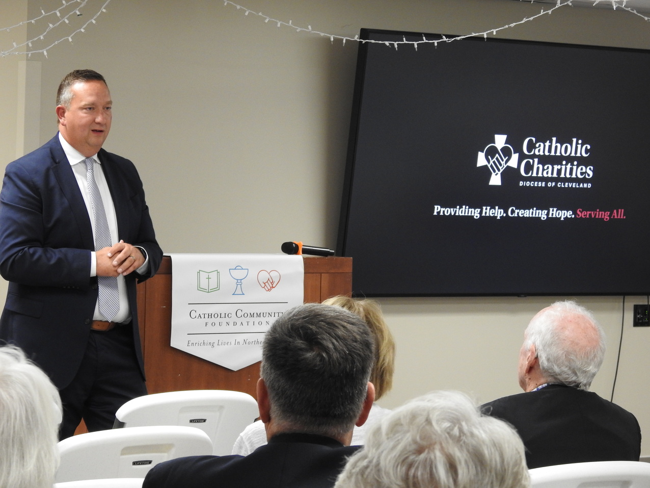 St. John the Evangelist Leadership Guild gets insight into Catholic Charities’ ministries