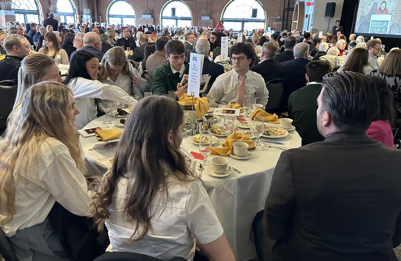 Overflow crowd hears bishop’s State of the Diocese; Sr. Juanita Shealey is honored