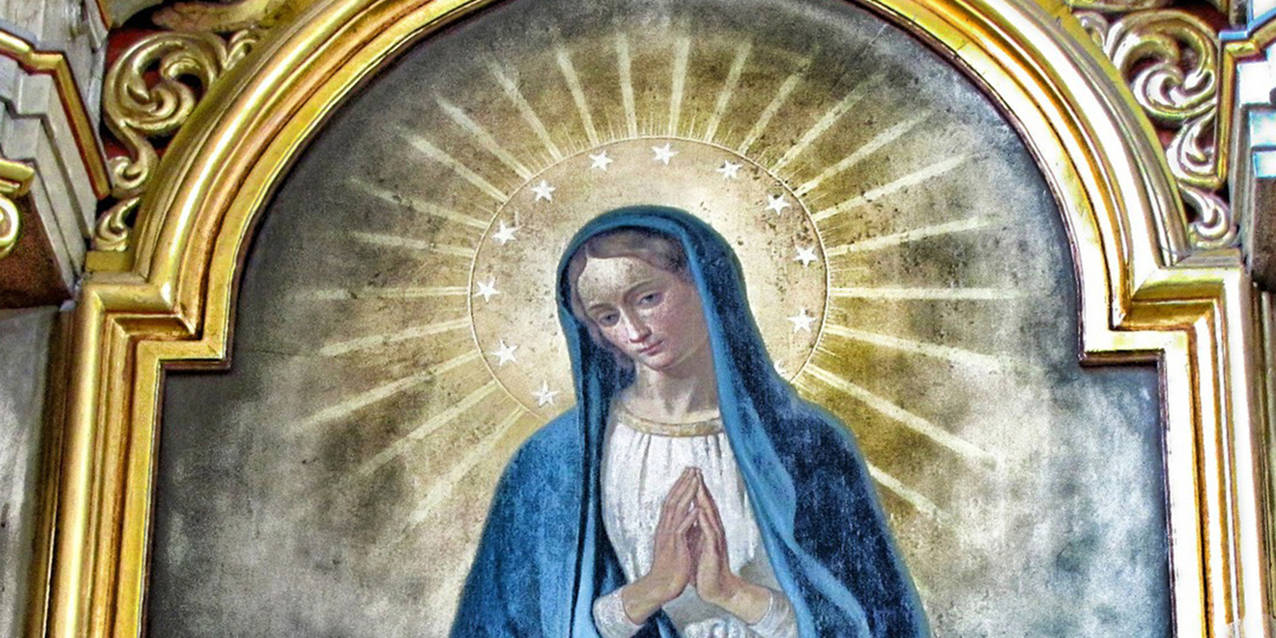 Honoring Mary during her special month