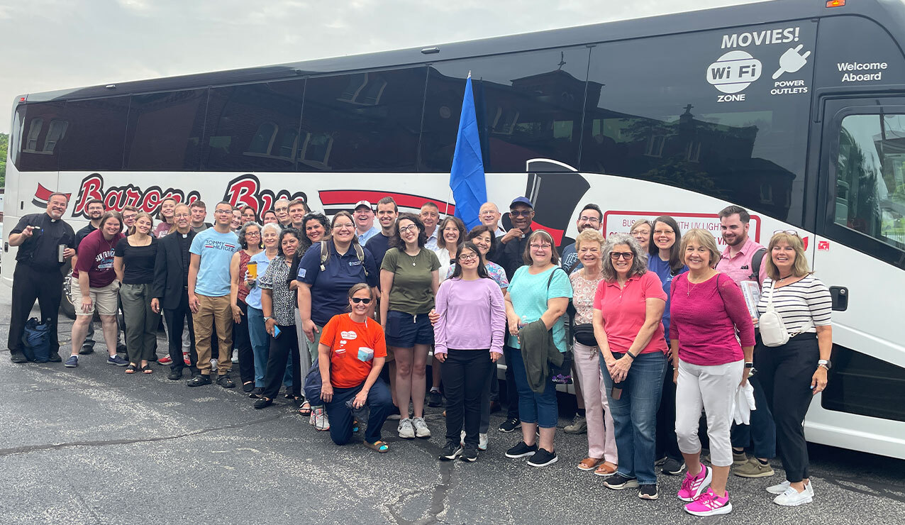 Delegates off and running at National Eucharistic Congress