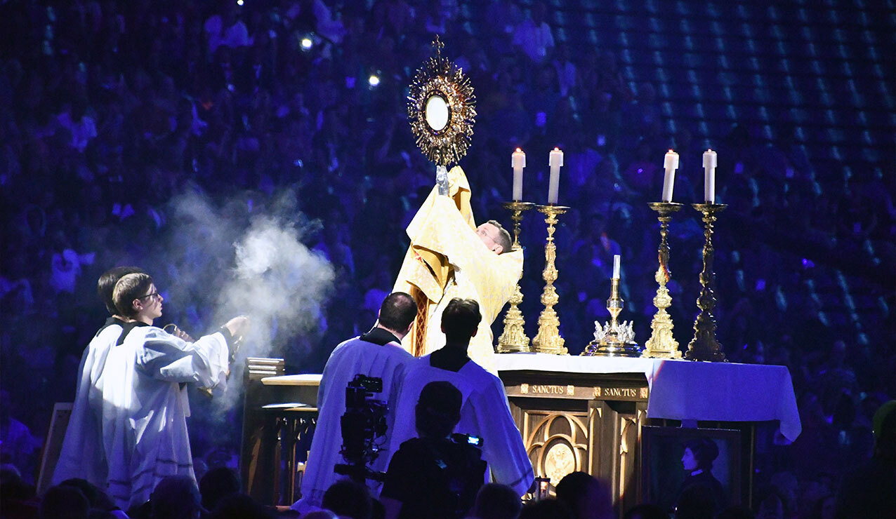 Delegates off and running at National Eucharistic Congress