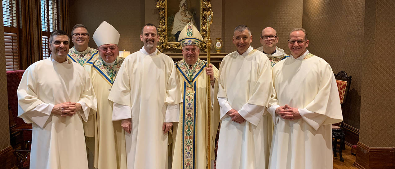 Four men begin service as permanent deacons in the Diocese of Cleveland