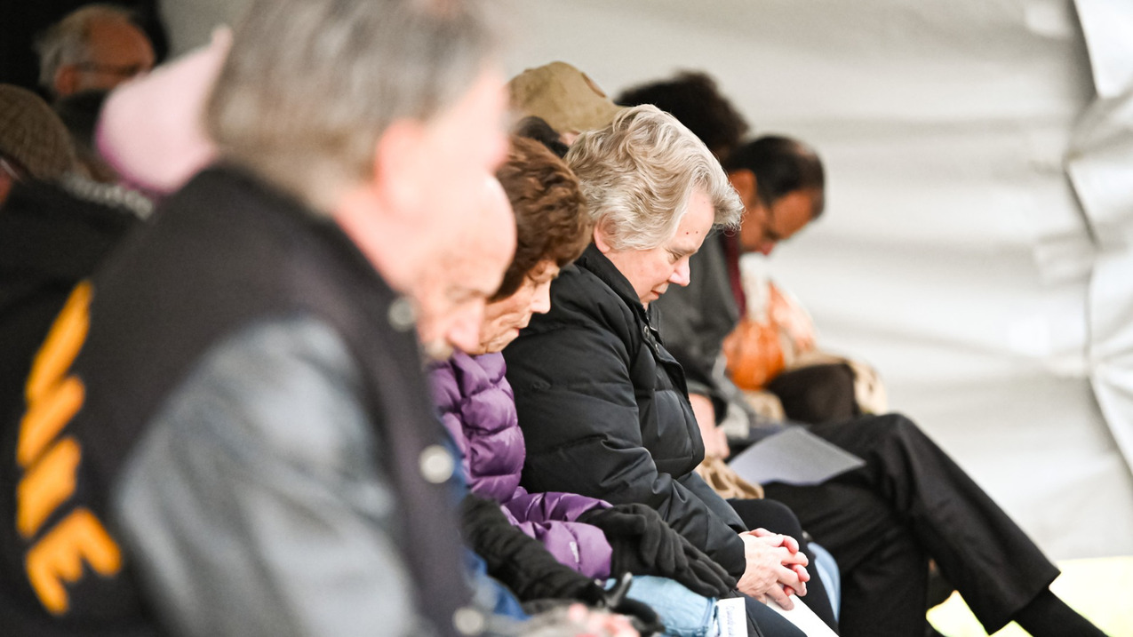Ground is broken for new rectory at St. Mary Parish, Chardon