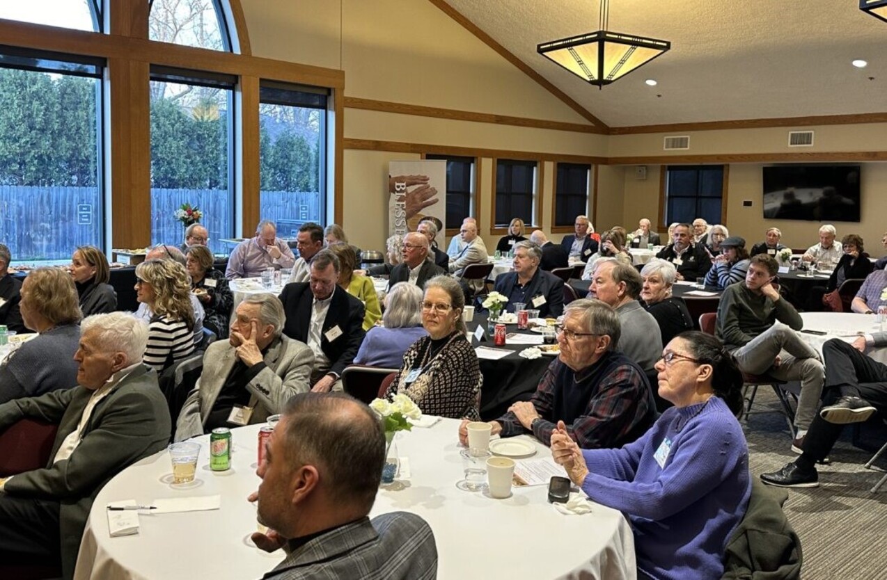 Grbac, Kyle talk faith, football to St. John the Evangelist Leadership Guild  