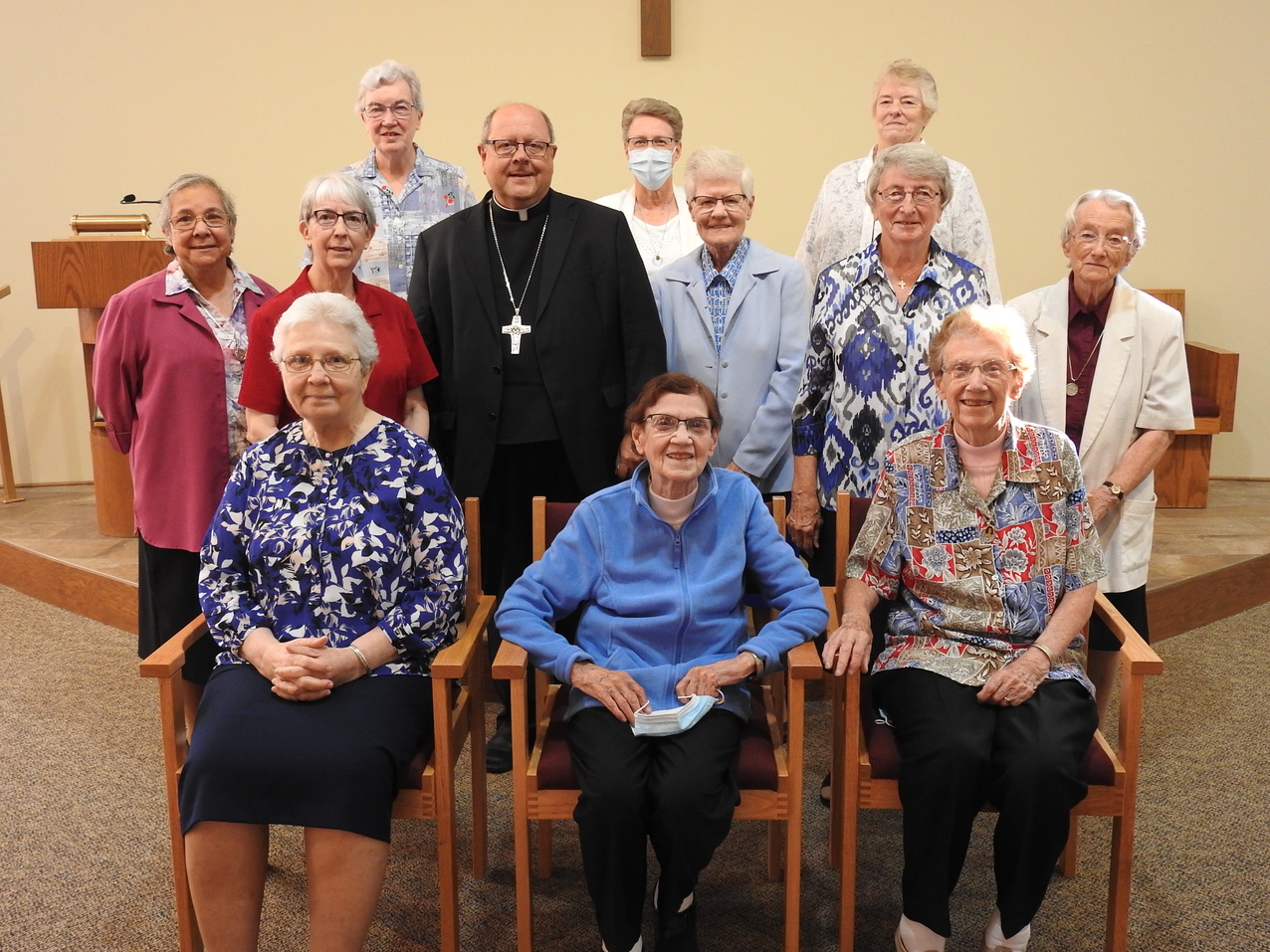 Sisters of the Incarnate Word and Blessed Sacrament host Bishop Malesic