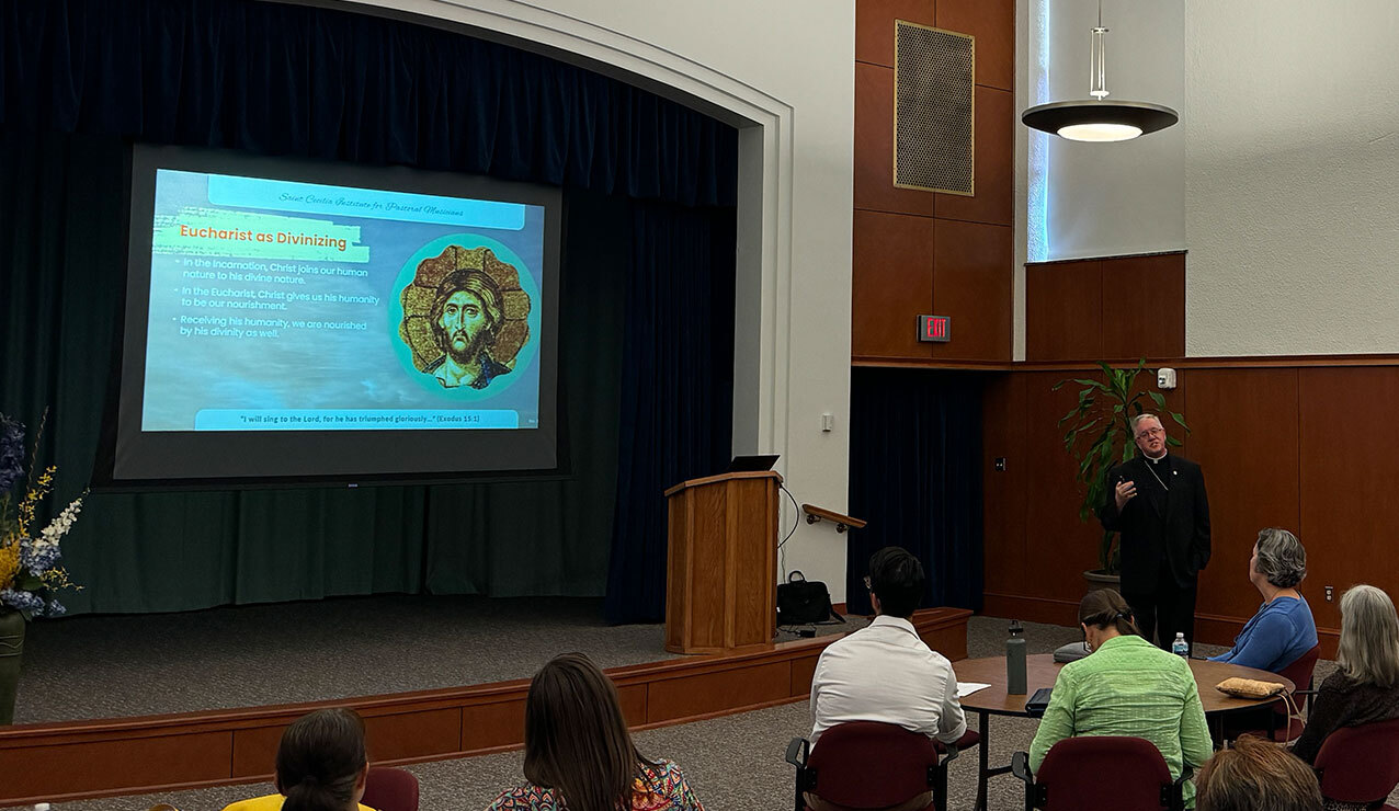 Ministry leaders enjoy bonding and learning at the Academy of Mary, Mother of the Good Shepherd Conference