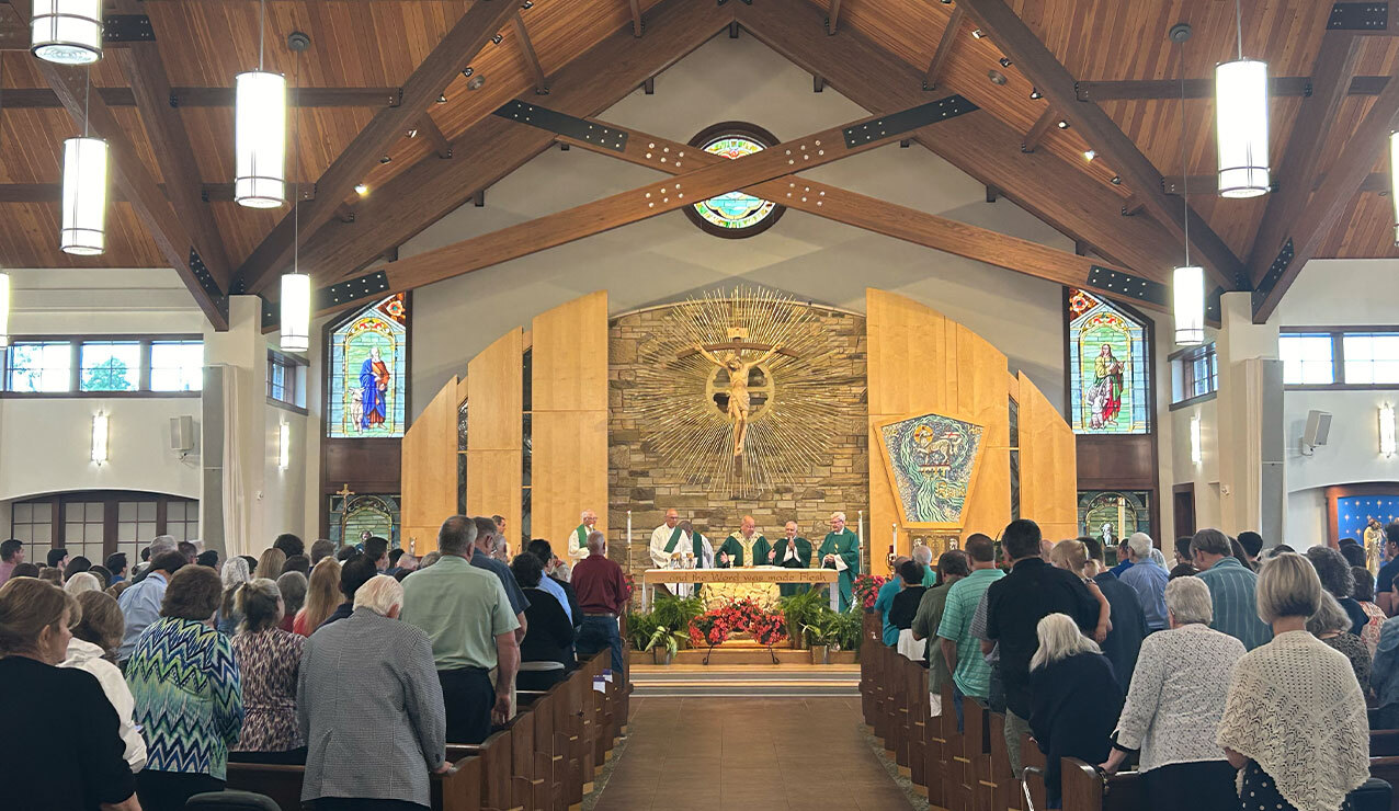 St. Helen Parish is on a pilgrimage of faith celebrating 75 years