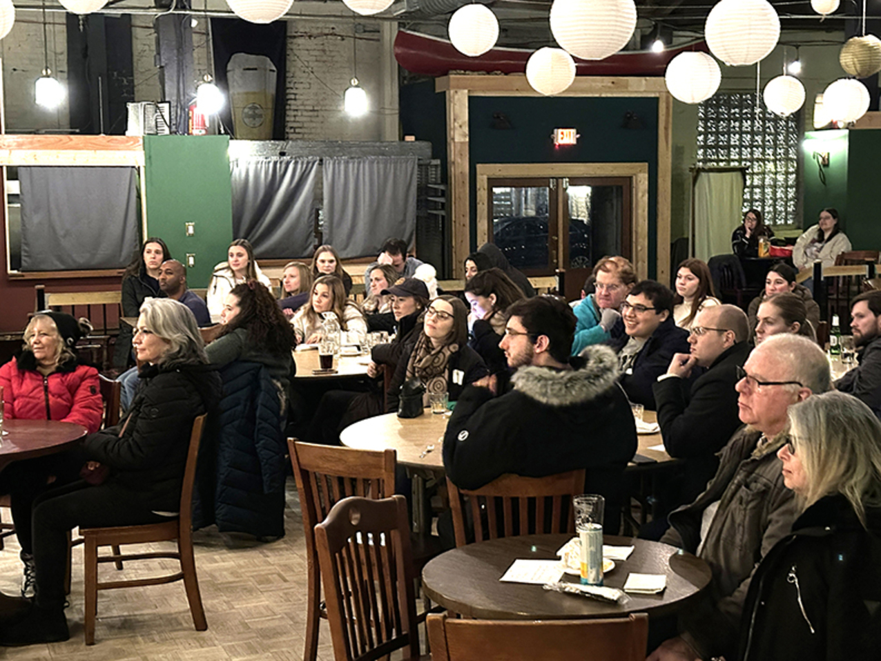 Theology on Tap West audience learns about ‘Striving for Discipleship’
