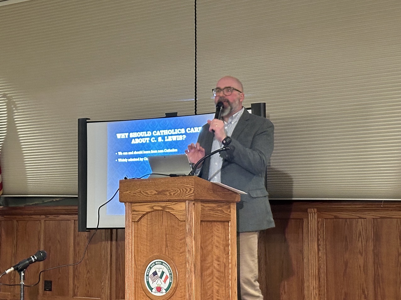 Seminary professor discusses C.S. Lewis and his impact on Catholicism