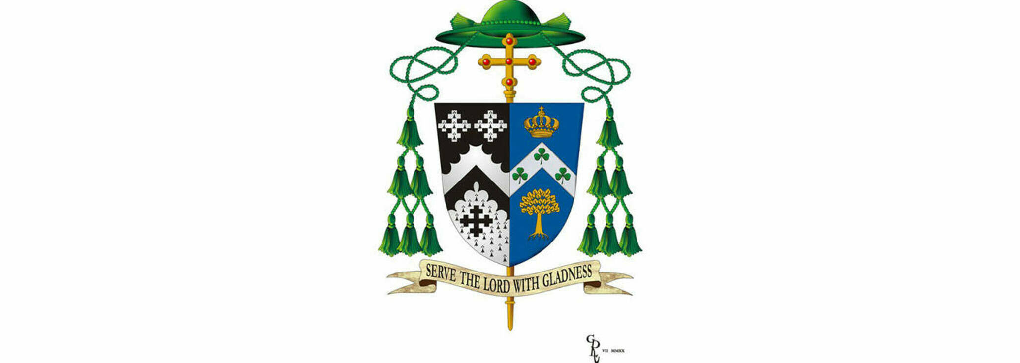 Bishop malesic coat of arms
