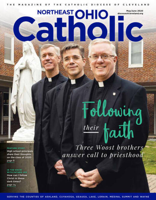 Northeast ohio catholic cover may 2020