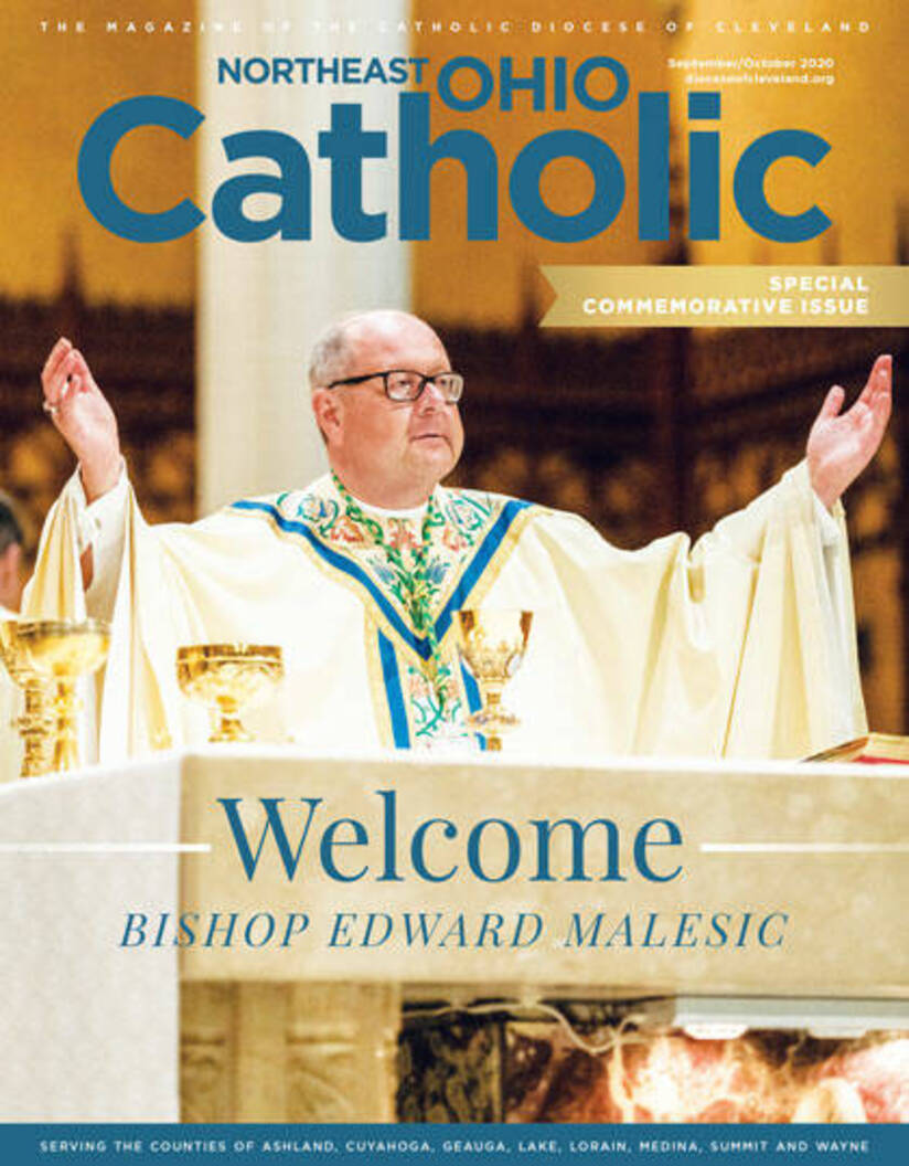 Northeast ohio catholic cover september 2020